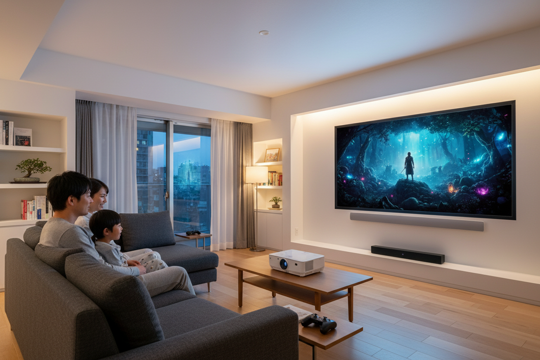 家族で楽しむ1080Pプロジェクター選び方のポイントとホームシアター体験