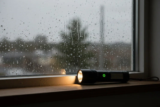 梅雨・停電対策に備える防水懐中電灯の選び方｜IPX防水・長時間点灯モデル比較