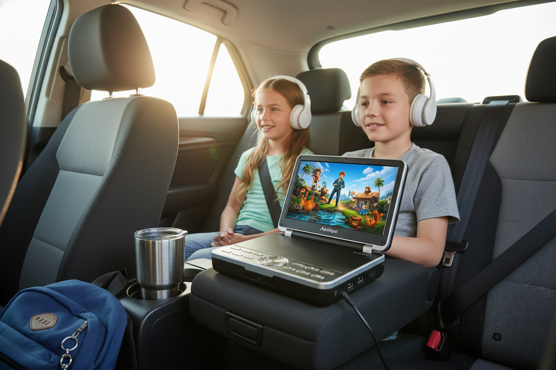 長時間移動に最適なポータブルDVDプレーヤーの選び方ガイド｜車載・旅行・家族向けモデル比較