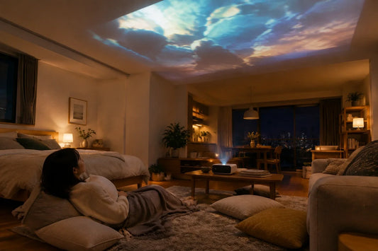 ceiling-projection-home-movie-night