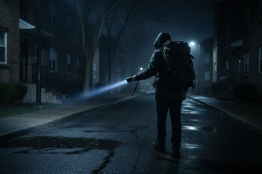 disaster-prevention-flashlight-guide-evacuation