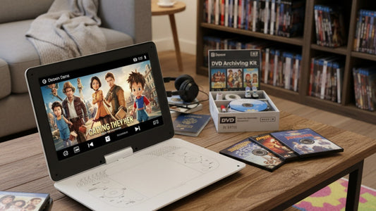 DVDコレクションの保存方法：大切な思い出を長期保存する完全ガイド