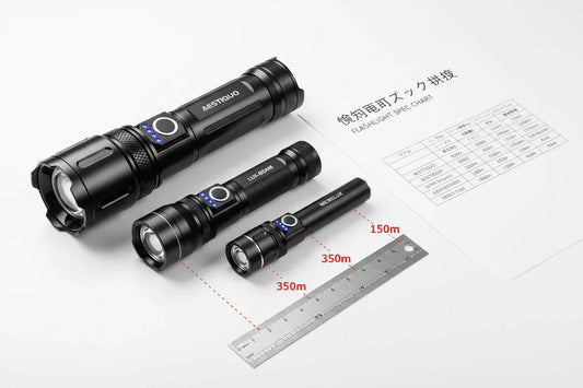 懐中電灯のルーメン数の選び方｜用途・シーン別おすすめ明るさ比較ガイド2026