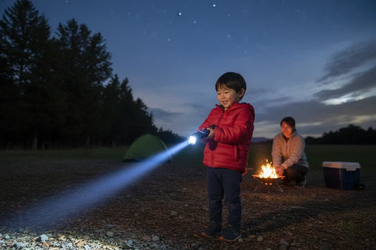 子どもに持たせる懐中電灯の選び方｜安全・軽量・使いやすいモデル完全ガイド
