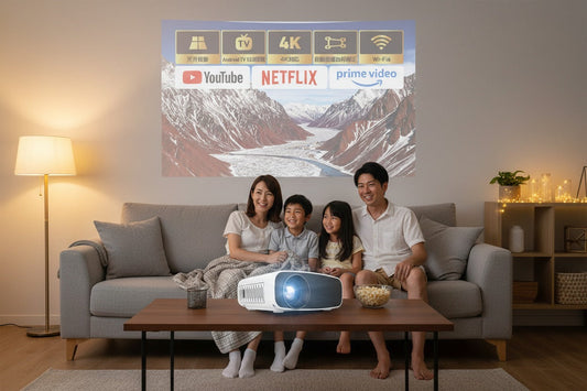 お盆の帰省をもっと楽しく｜プロジェクターで家族団らんおうち映画館を作る方法