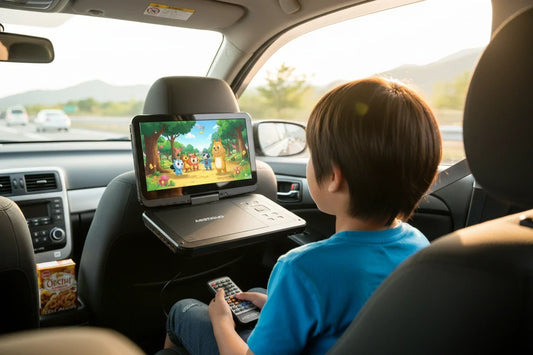 車載ポータブルDVDプレーヤーの選び方と活用ガイド｜子どものドライブを快適にする設置・使い方のコツ