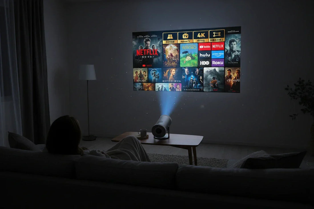 プロジェクターでNetflixを見る方法｜Android TV搭載機種の設定と注意点