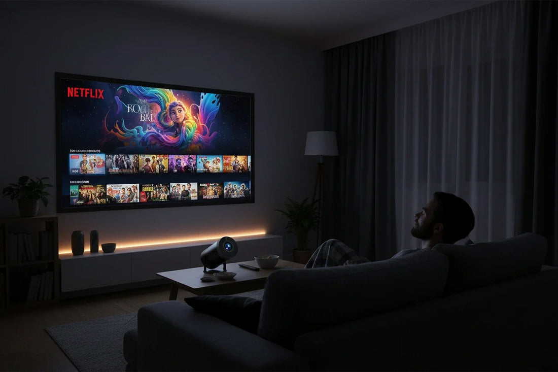 プロジェクター Netflixの見方｜Android TV搭載機種でストリーミングを楽しむ方法