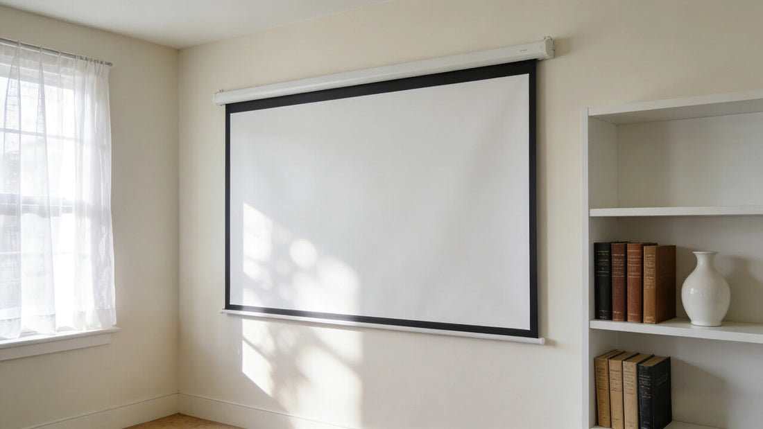 プロジェクターのスクリーンは取り付けたほうがいいですか？