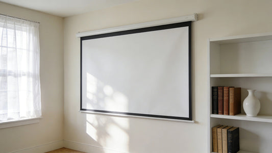 プロジェクターのスクリーンは取り付けたほうがいいですか？