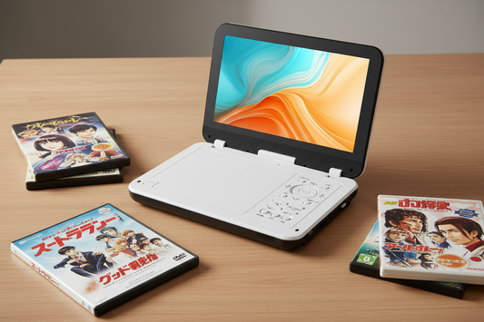 リージョンフリーのポータブルDVDプレーヤーで海外DVDを再生する方法