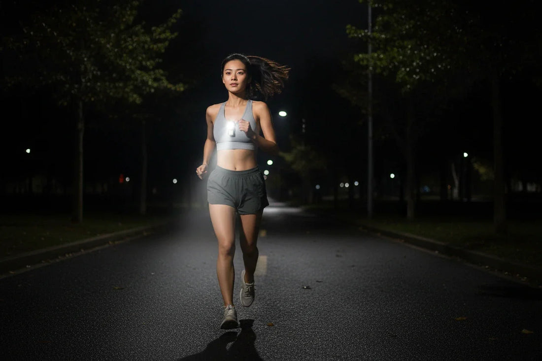 夜間ランニング・ウォーキングを安全に｜ランニングライトの選び方と活用術