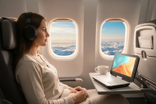 旅行に持っていきたいポータブルDVDプレーヤーおすすめ｜飛行機・車内・ホテルで活躍する一台の選び方