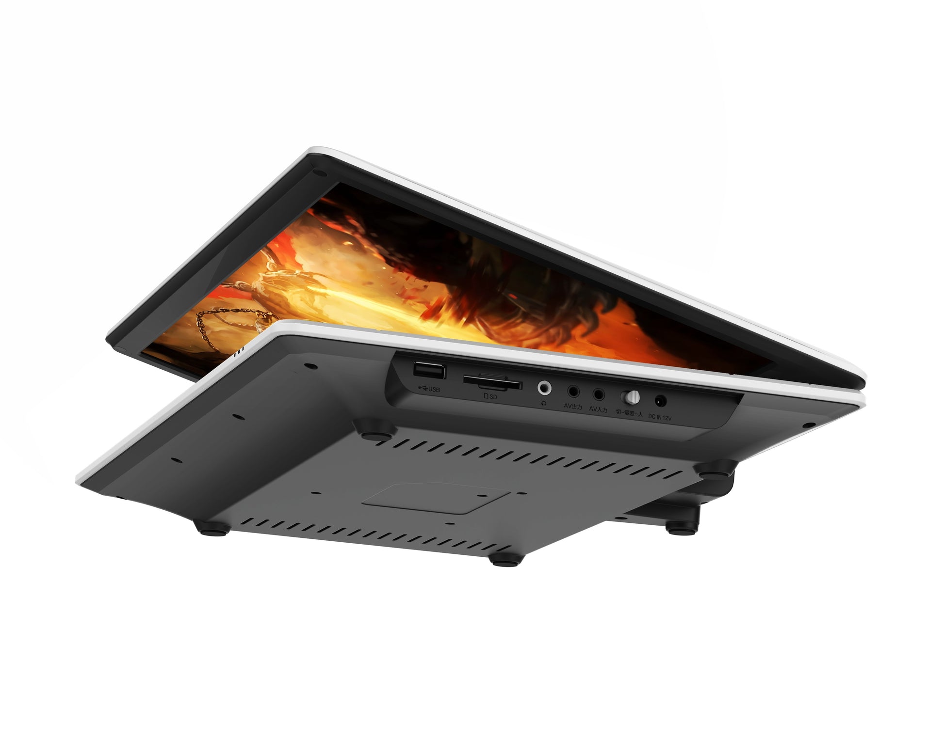 Aestiquo PD156 レジューム機能搭載｜最後に見た場面から再生 ポータブルDVD