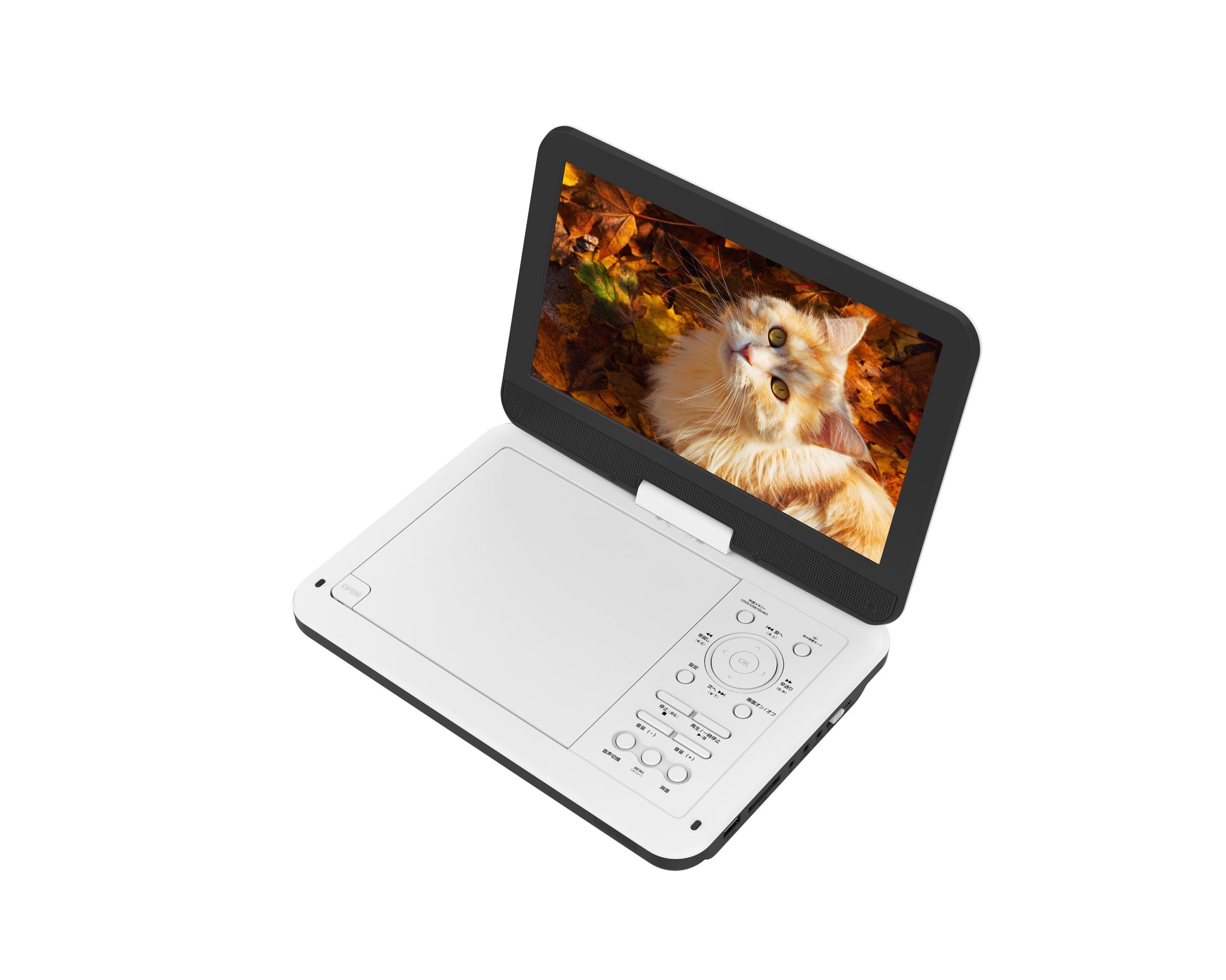 Aestiquo PD102 操作パネル｜シンプル操作 子供 高齢者 使いやすい DVDプレーヤー