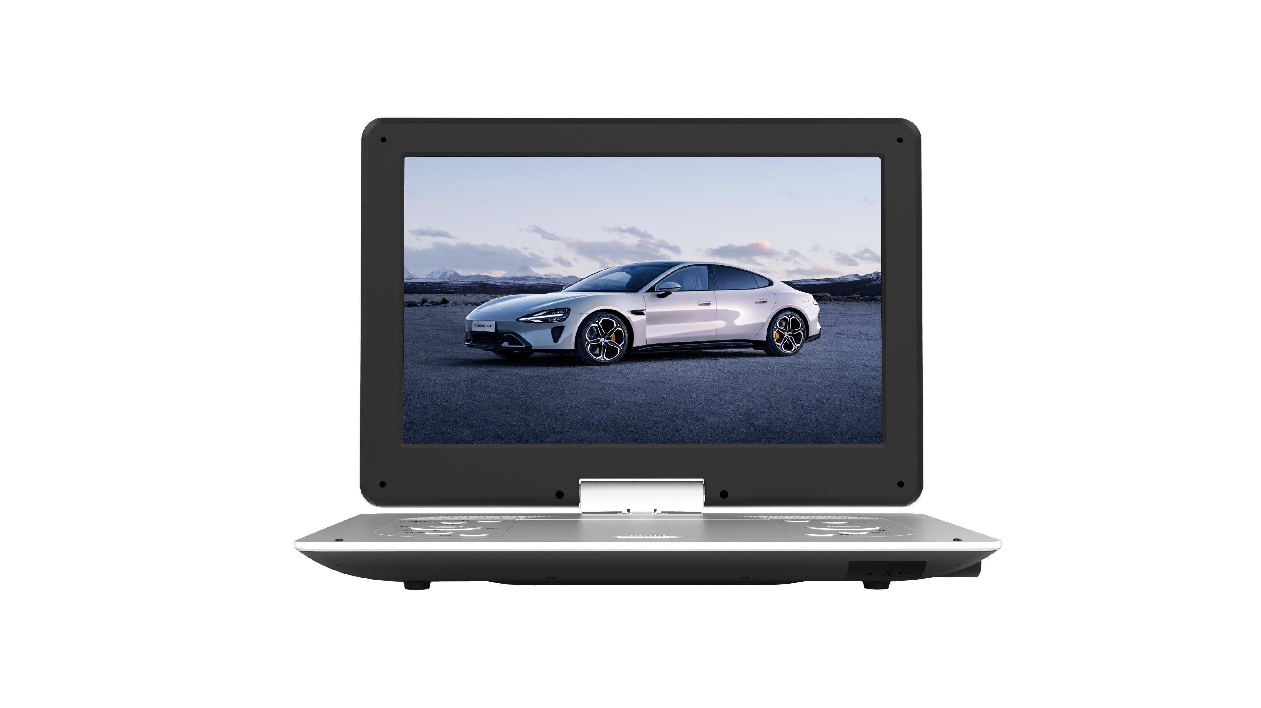 【新品】AESTIQO ポータブルDVDプレーヤー 14.1インチ AESTIQUO 14.1インチポータブルDVDプレーヤー CPRM対応